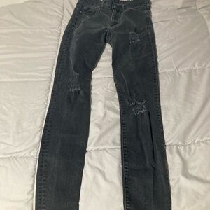GAP Charcoal Skinny Jeans